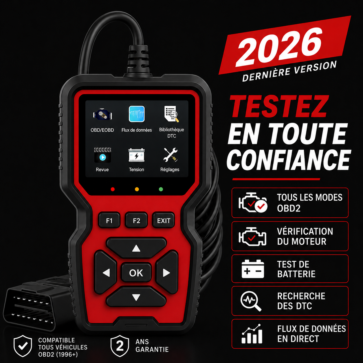 Scanner Diagnostic Voiture 2026