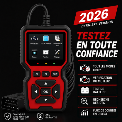 Scanner Diagnostic Voiture 2026