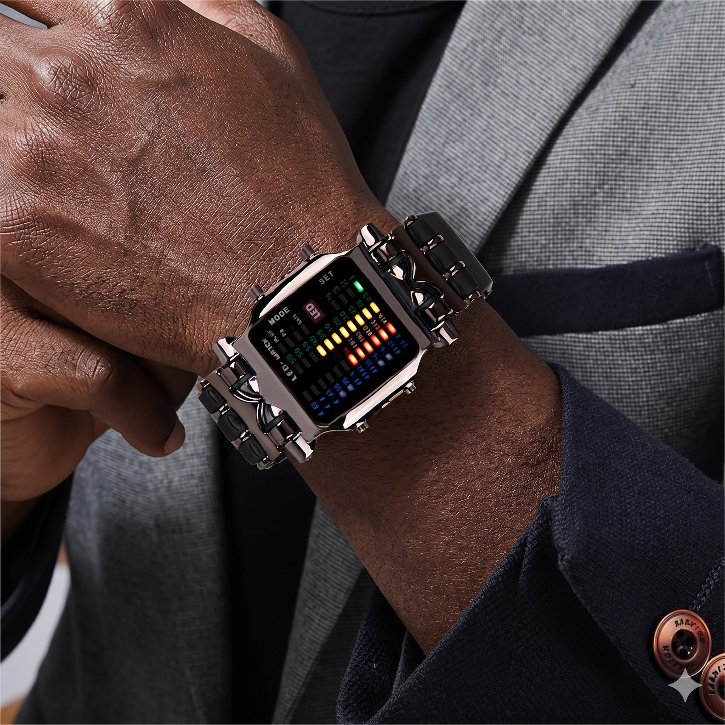 Montre Numérique de Luxe