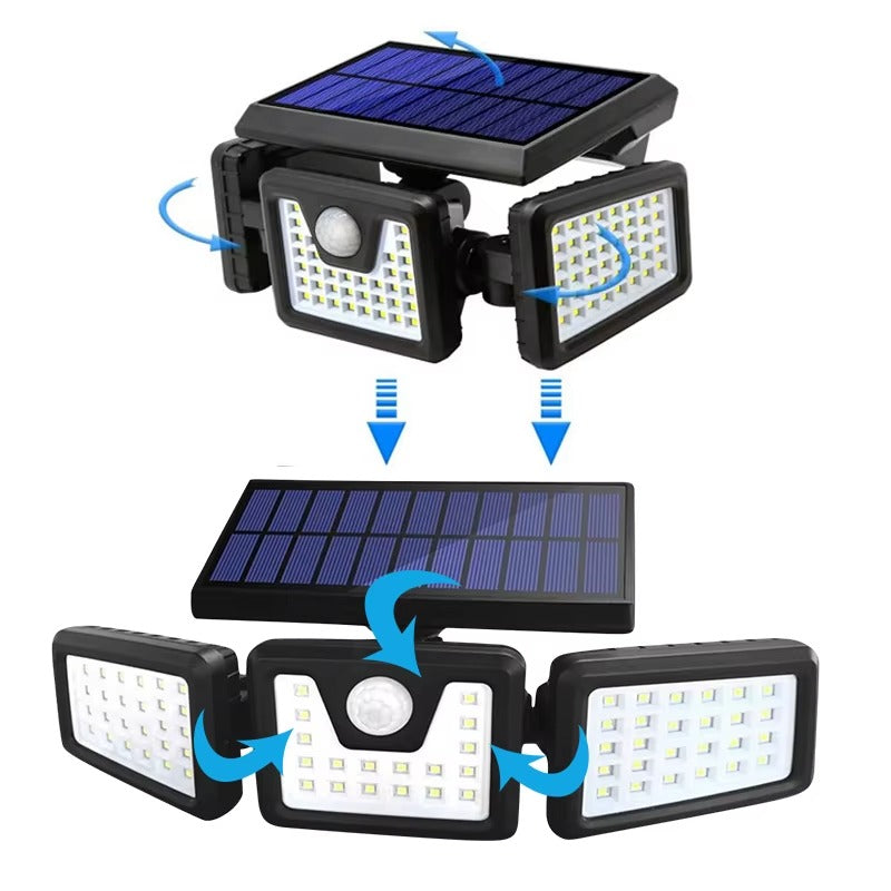 Lampe solaire LED avec détecteur de mouvement